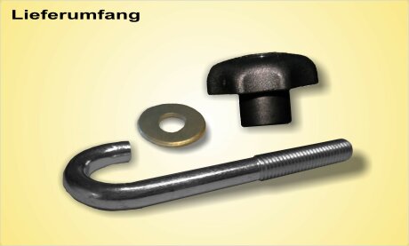 Bestigungsteile RF-Schiene an P1, P4