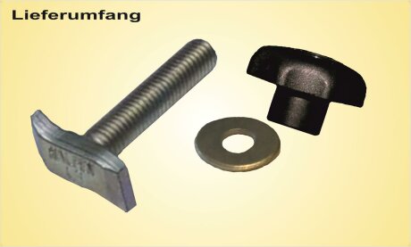 Befestigungsteile RF-Schiene an P6 im BMW