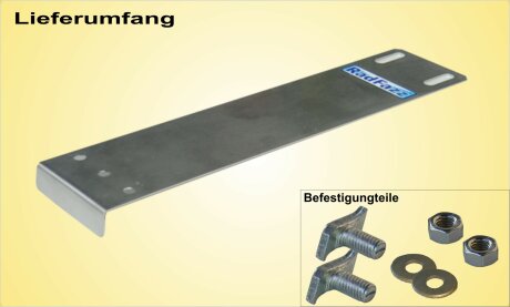 Adapter inkl. Befestigung f&uuml;r Zurrschienen, Bodenh&ouml;he 28cm - 30cm