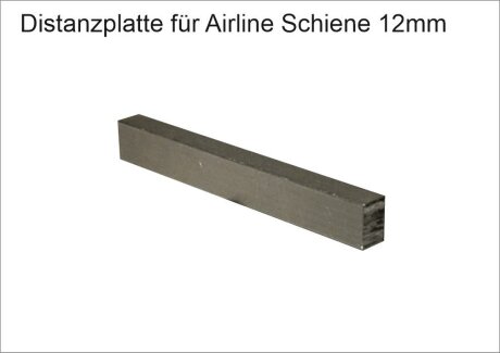 ET121 Unterlegteil f&uuml;r H&ouml;henausgleich Airline Schiene